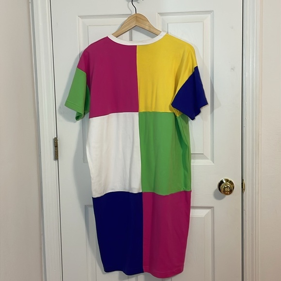 Adrienne Vittadini Sport Color Block Dress, Large - Picture 5 of 5